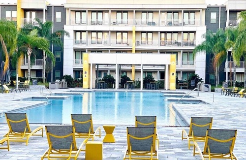 Deerwood Apartment | Poolside Oasis for All with Endless Amenities