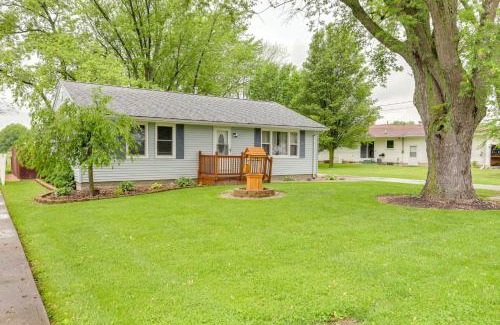Lacarne House | Port Clinton Home Hot Tub, Steps to Portage River