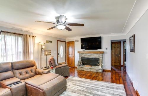 Lacarne House | Port Clinton Home Hot Tub, Steps to Portage River