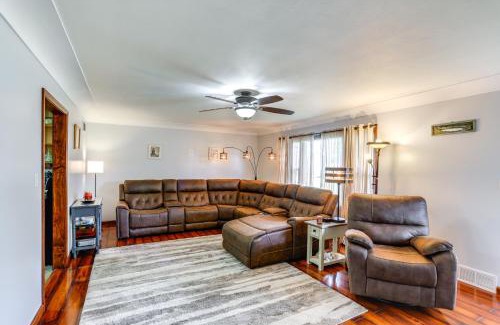 Lacarne House | Port Clinton Home Hot Tub, Steps to Portage River