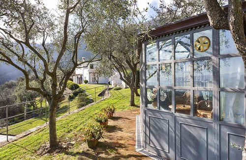 San Lorenzo della Costa Villa | Portofino Coast, sea view & pool