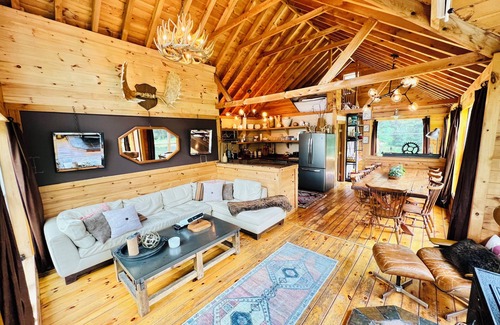 Downsville House | Pravite Cottage in the Woods