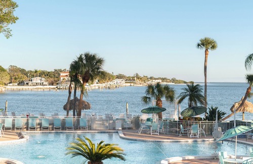 Pinellas Point House | Premier Coastal Unit w/Balcony, Resort Amenities - Dining, Marina Beach Nearby