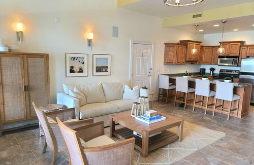 Elkhart Lake Condo | Premier View and Patio Overlooking Elkhart Lake! Two minute walk to bars/dining!
