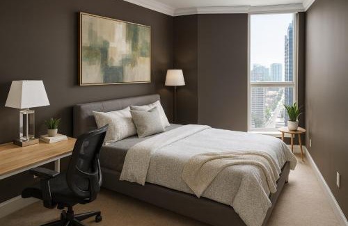 Coal Harbour Apartment | Premium 2 BR Apartment with Floor-to-Ceiling Windows Coal Harbour