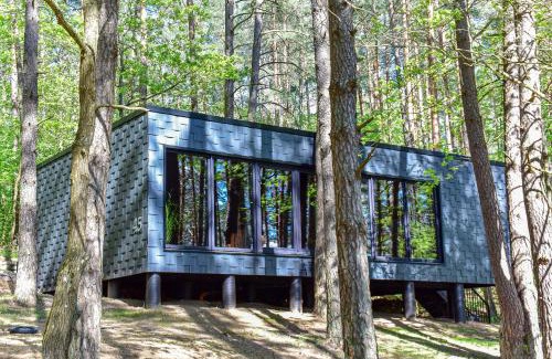 Moletai District Municipality House | Premium Forest Bungalow With Hot Tub & Sauna