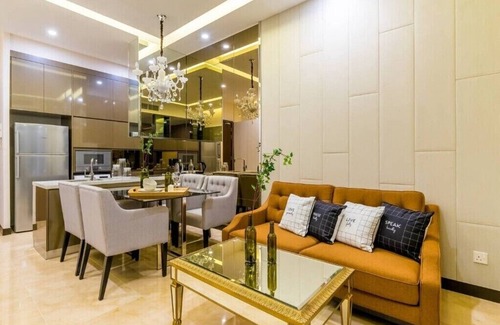 Golden Triangle Apartment | Premium KLCC . Bukit Bintang Superior Luxe Suite