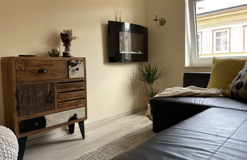 Liepaja Apartment | Prime 2Br Apt Next to Train Station
