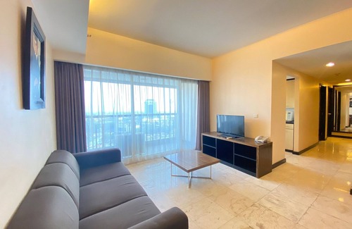 Braga Apartment | Prime & Cozy 3BR at Braga City Walk Apartment