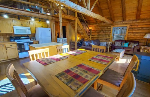 Long Lost Lake Cabin | Pristine Log Cabin on 600' of Lake Shore.