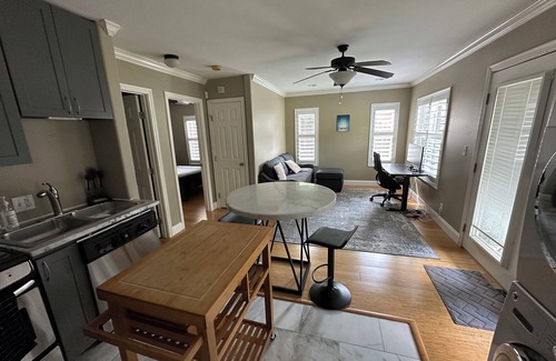 North Loop House | Private 1 BR 1 BA, Kitchen, Office, Washer & Dryer