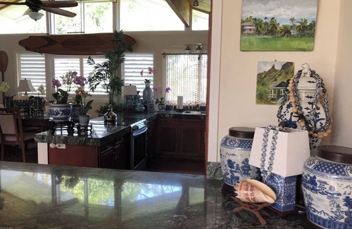 Wainiha House | Private and Quiet Luxury Beach House 5 minute walk to beach TVNV#5151
