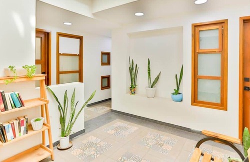 La Cruz House | Private Bedroom in Downtown Qro | Auto Check-In