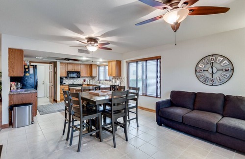 Westbrook Village House | Private backyard, & heated pool . Enjoy Spring Training, Football, PGA & Nascar