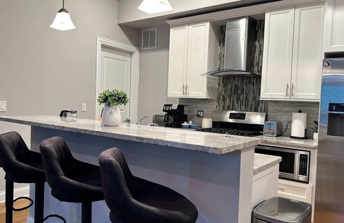 River West Apartment | Private Balcony, 1 Garage Parking, Sleeps 8!
