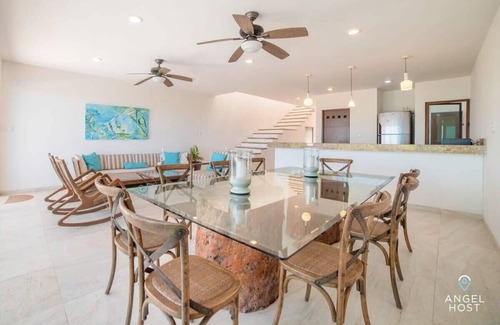 Progreso Municipality House | Private Beach, Poolside Escape, Scenic Ocean Views