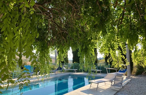 Capodarco Villa | Private Charming Villa with swimming pool and park on the Marche hills, sea view