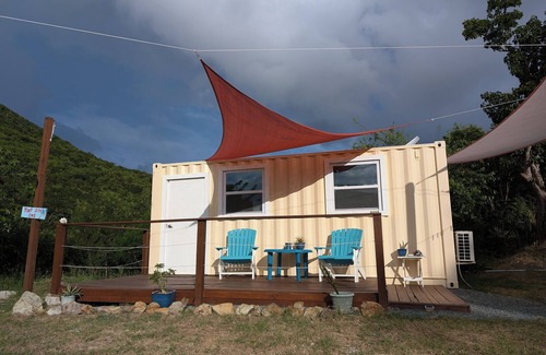Estate Mandal RV Rental | Private container 1 with AC