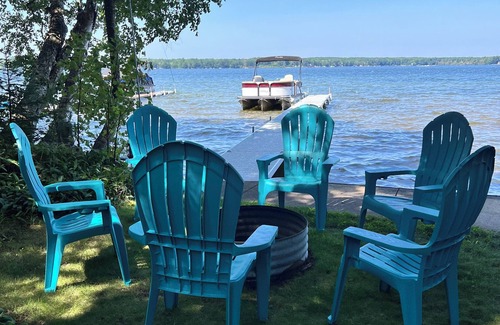Kalkaska Cottage | Private Cottage on Manistee Lake with beautiful lake views and sunsets.
