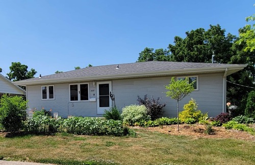 Dubuque Apartment | Private entrance/space. Peaceful getaway. Close to events.