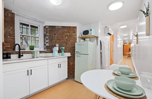 Upper Manhattan Apartment | Private Garden Getaway: Cozy & Chic , Near Subway