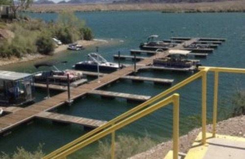 Needles House | Private Gated Community Home With Beautiful Partial Lake View and Launch Ramp.