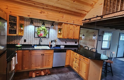 Grantsville Cottage | Private Home in Garrett County, surrounded by trees,n fields n and farmland.
