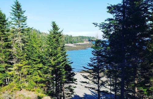 Beaver Harbour House | Private Hot Tub Oceanfront Tiny Home