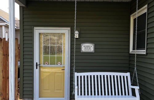 Manistee House | Private Hot Tub, Outdoor TV, near Downtown & Lake Michigan Beaches!