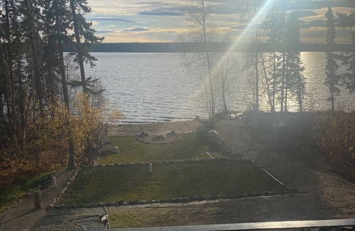 Watson Lake Cottage | Private Lake front home, hiking, fishing, lake life