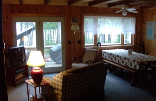 Whitney Cabin | Private Lakefront Retreat on Junior Lake in Lakeville, Maine