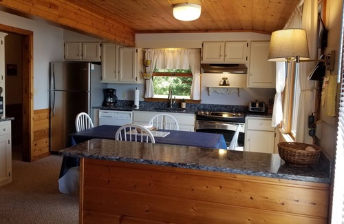 Cheboygan Cottage | Private Lakefront, Winter Wonderland