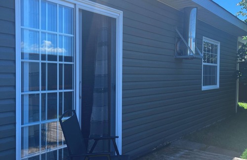 Deer Lake House | Private Loft style Guest House with access to the groom trails