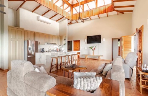Hatillo House | Private Luxury 6 Bedroom Estate Near Marvelous Manuel Antonio AC/WiFi Best Views