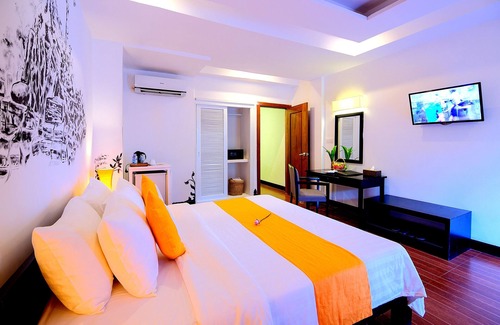 Siem Reap Hotel | Private Luxury Room Balcony - Free Round Trip Airport Transfer