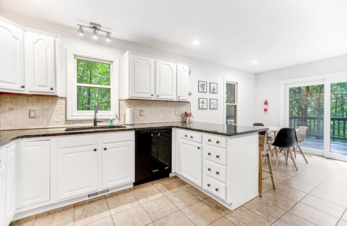 Fairview House | Private mountain retreat with 2 decks, screened porch, firepit, & Ping-Pong