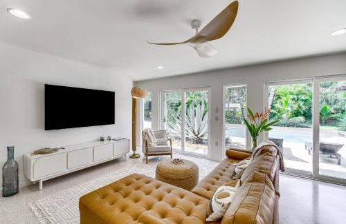 Melbourne Beach House | Private Oasis with Pool Walk to Melbourne Beach!