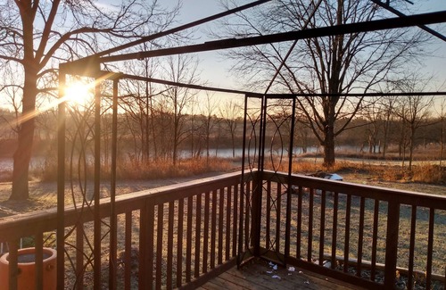 St. Clair House | Private River in the back yard