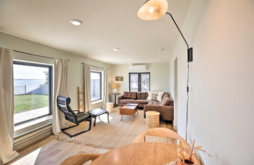 Hamlin County House | Private Sauna and Beach Lake Norden Cabin