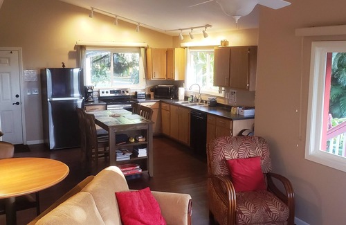 Pauwela Cottage | Private, Serene & Cute Cottage. Ocean Views & A/C. Near Hana Hwy.