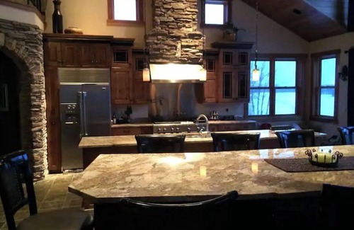 Puposky House | Private, Spacious, 10,000 Sq Ft Custom Built Lake Home w/Lakeside Cabin & 73 ac