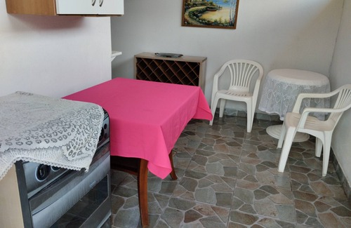 Maracana Apartment | Private suite with gourmet space, 3 blocks from the beach.