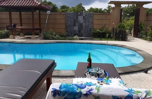 Tulamben Villa | Private Villa 2BR,4 persons,Swimming Pool, best diving area.