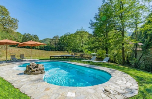 Borgo San Lorenzo Villa | Private Villa with private pool, WIFI, TV, patio, panoramic view, parking, close to Florence