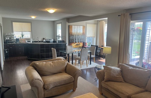 Southeast Calgary House | Private Walkout Suite with a View