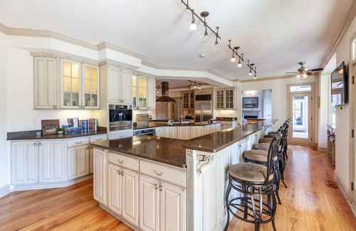 Churchton House | Private Waterview Estate with 4 Suites, Hot Tub, Gourmet Kitchen and Game Room