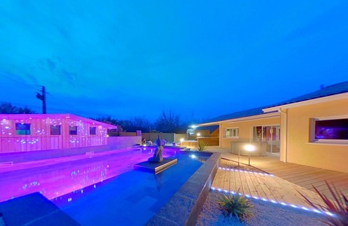 Agnac Villa | PROMO Villa Naeva with swimming pool, Jacuzzi 10 places, Ping pong, plancha and Brasero
