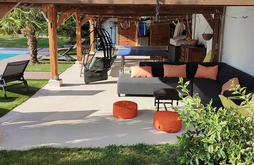 Saint-Georges-Motel House | Property with private swimming pool and numerous relaxation areas 50 minutes from Paris