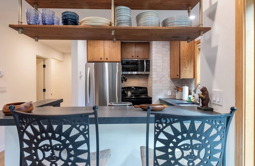 Warm Springs Condo | Prospector Condo 158- Beautifully Remodeled Creekside Condo Walk to Slopes.