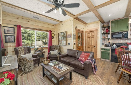 North Auburn Bed & Breakfast | Quaint Adorable NEW Cabin nestled on three acres! Surrounded by Lush Nature!